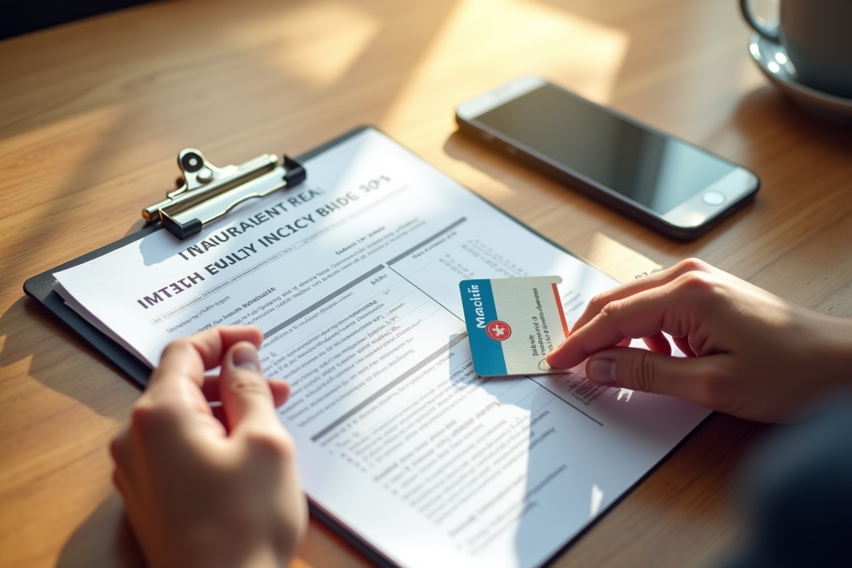 Mains tenant un contrat d