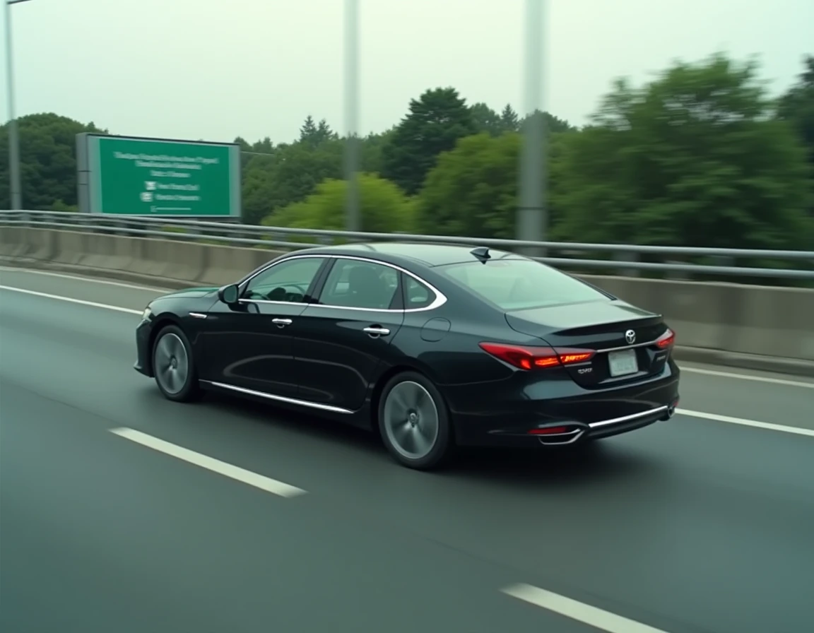 Hybrid 136 e-DCS6 roulant sur autoroute avec une consommation optimisée en vitesse de croisière